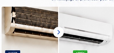 Résultat nettoyage climatisation